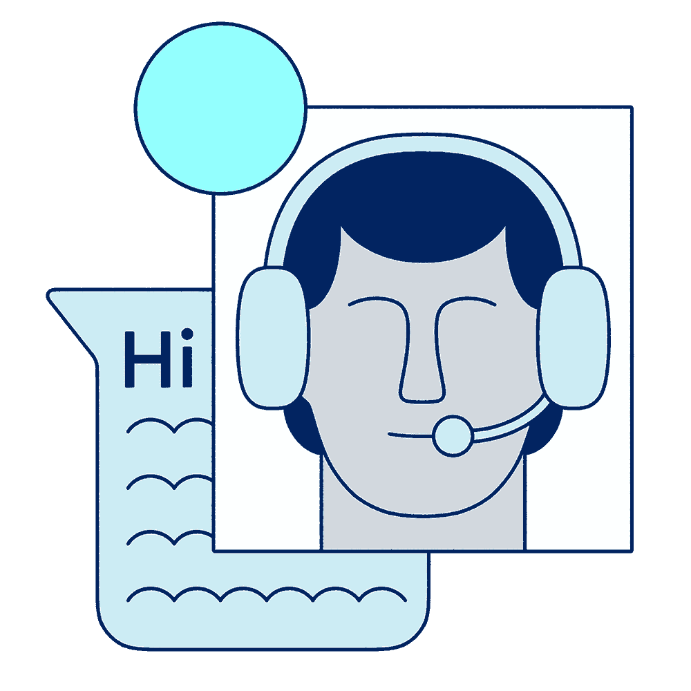 Personal Touch, Powered by Tech illustration